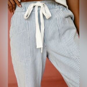 Bye striped casual pants